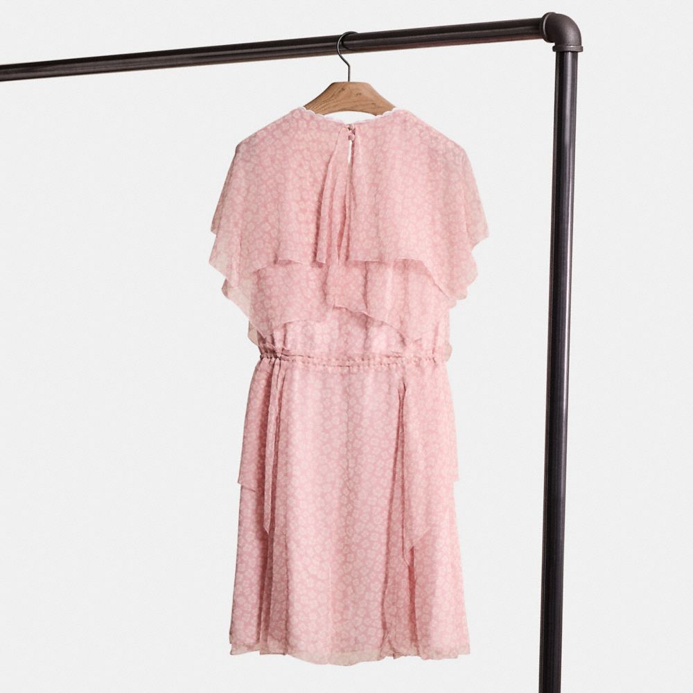 Restored Mini Viscose Party Dress
