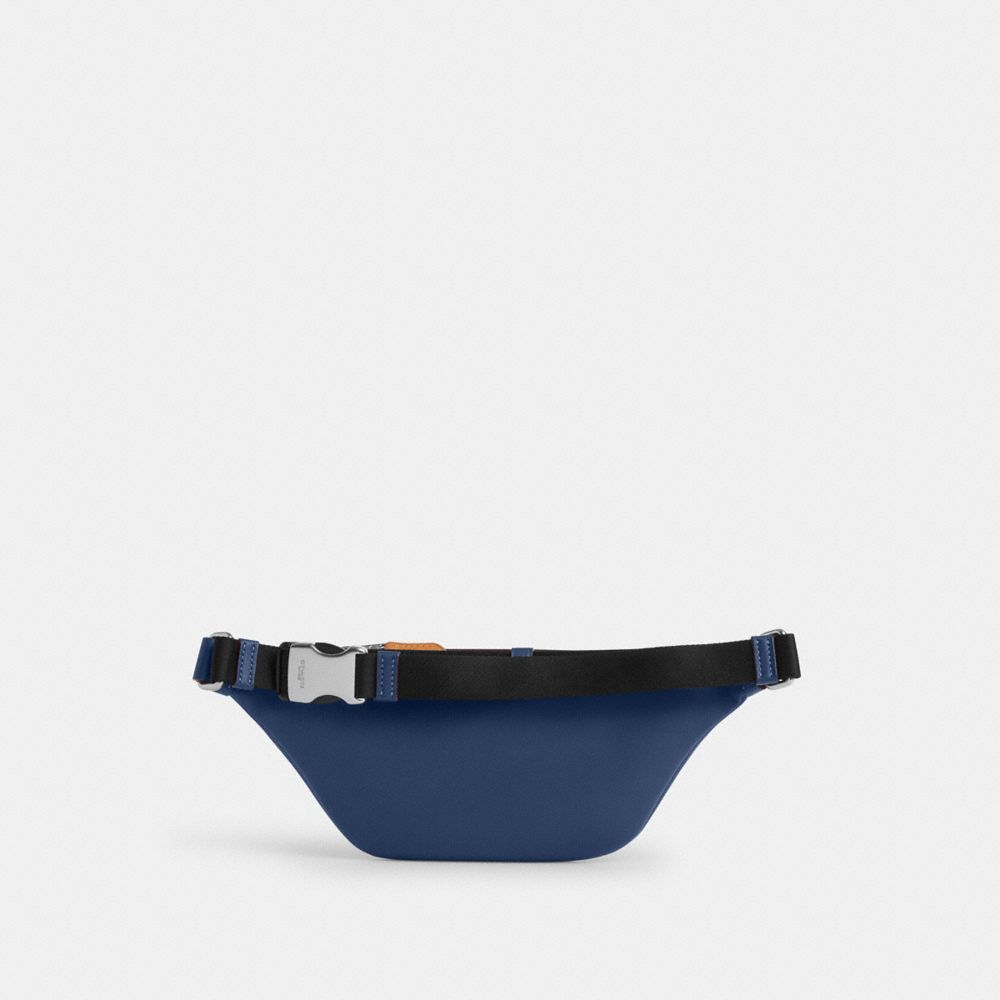Warren Mini Belt Bag In Signature Denim