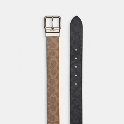 Roller Buckle Cut-To-Size Reversible Belt, 38 Mm