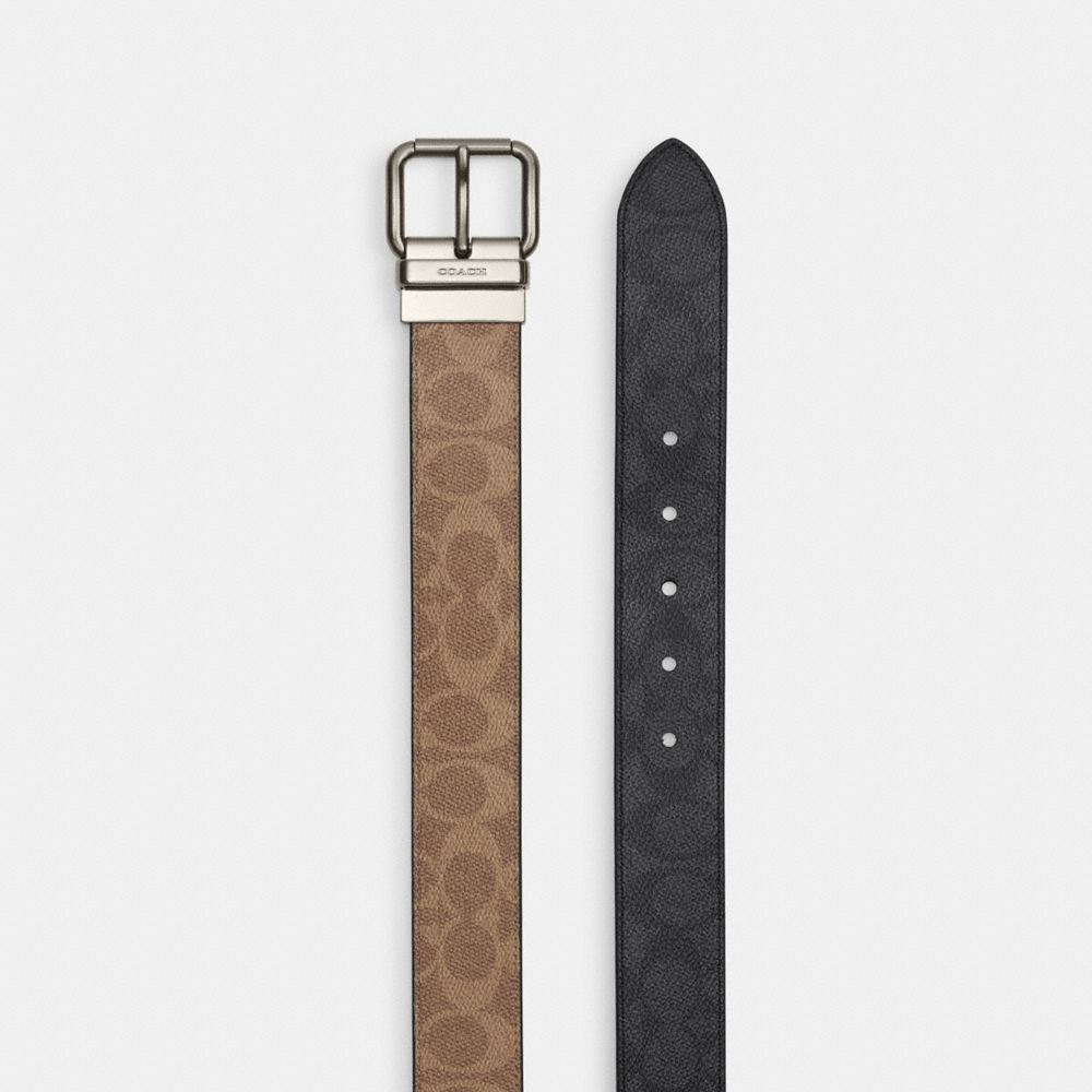 Roller Buckle Cut-To-Size Reversible Belt, 38 Mm