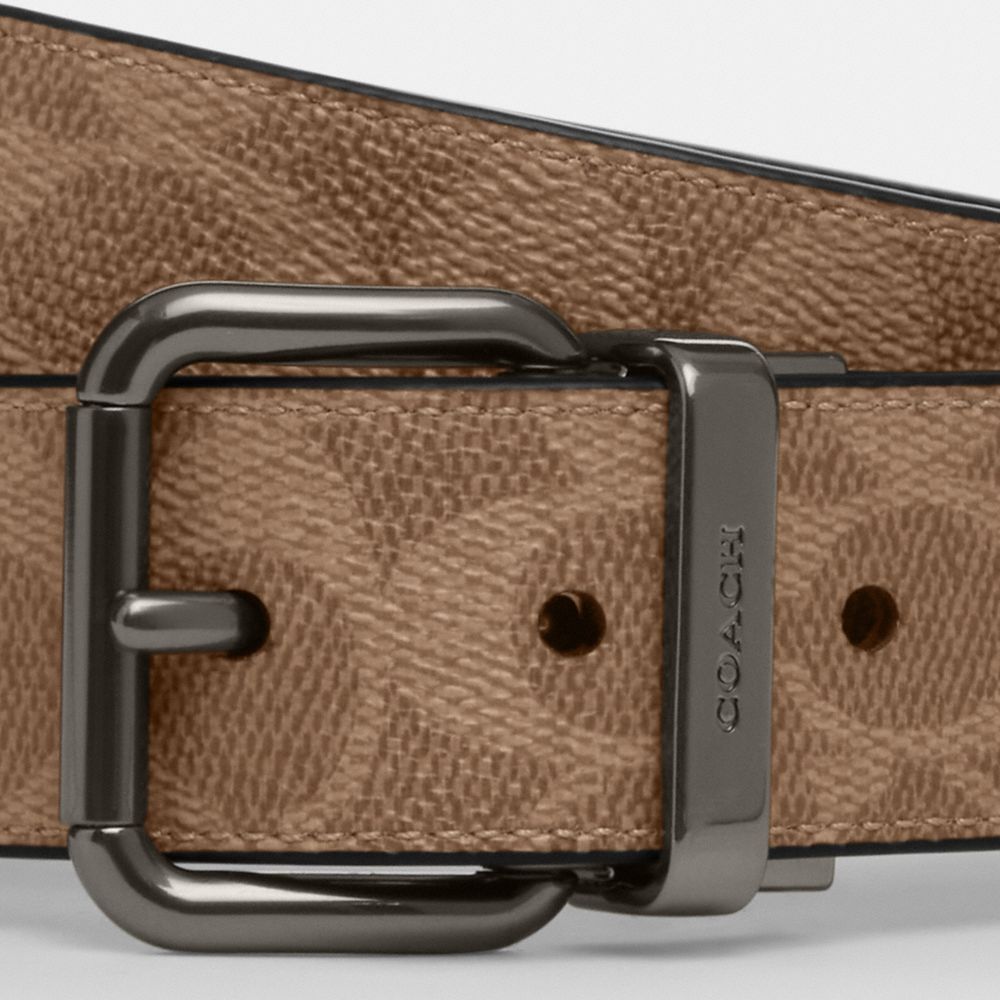 Roller Buckle Cut-To-Size Reversible Belt, 38 Mm