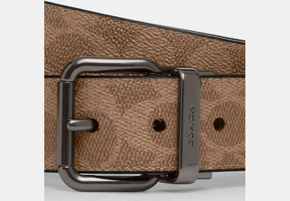 Roller Buckle Cut-To-Size Reversible Belt, 38 Mm
