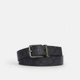 Harness Buckle Cut To Size Reversible Belt, 38 Mm