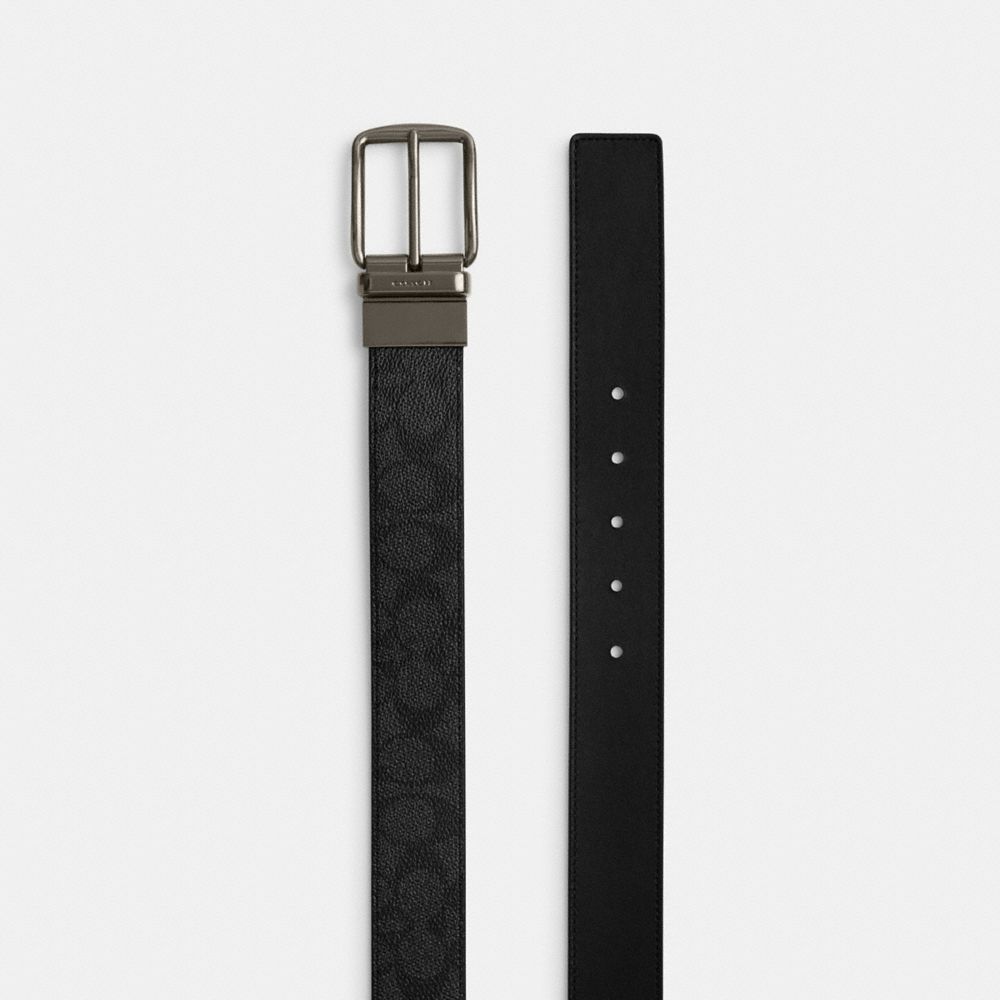 Harness Buckle Cut To Size Reversible Belt, 38 Mm