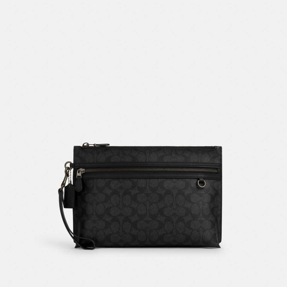 Carry All Pouch In Signature Canvas