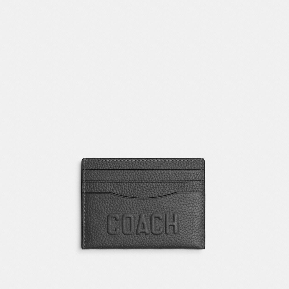 Card Case With Coach Graphic
