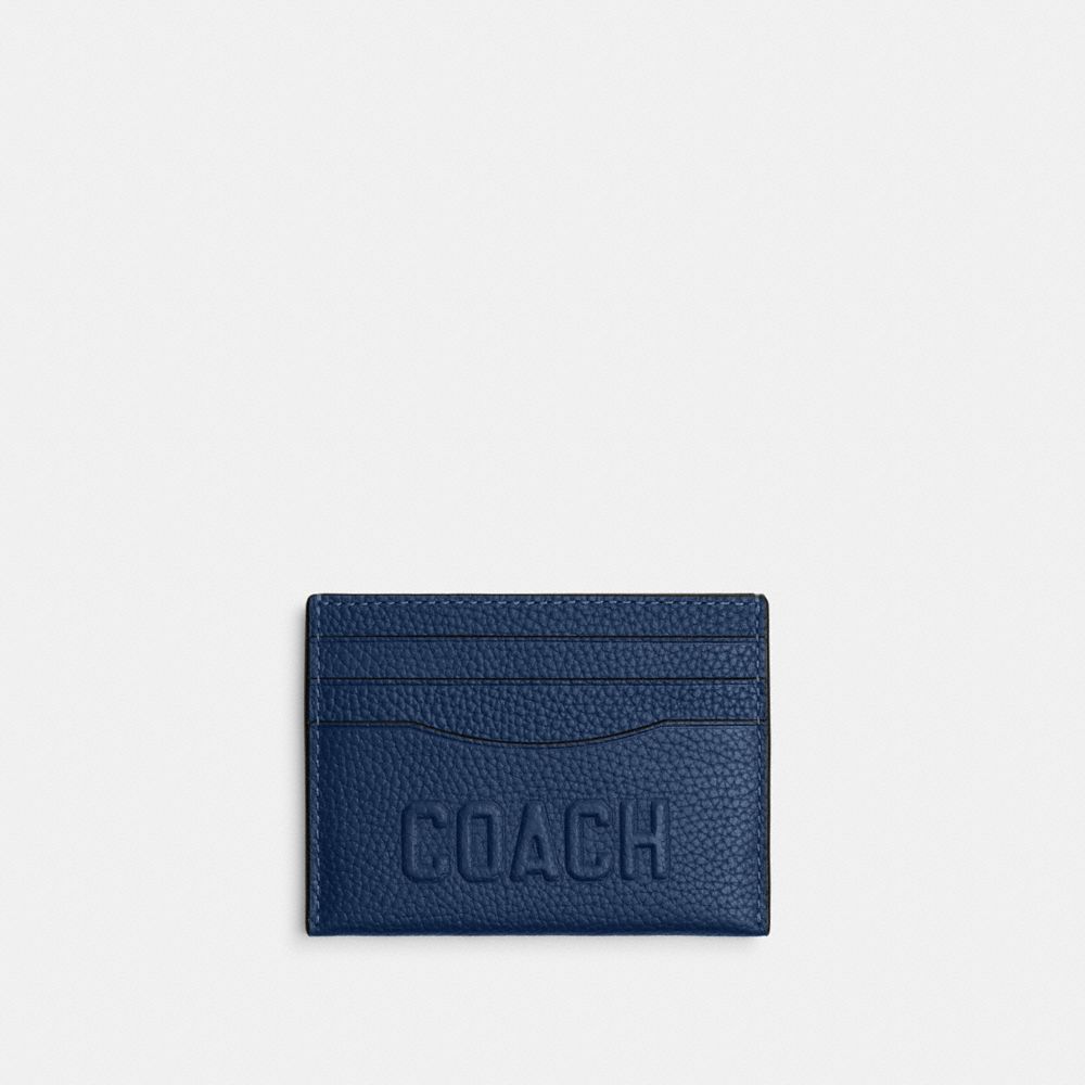 Card Case With Coach Graphic