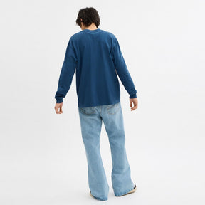 New York Long Sleeve T Shirt In Organic Cotton