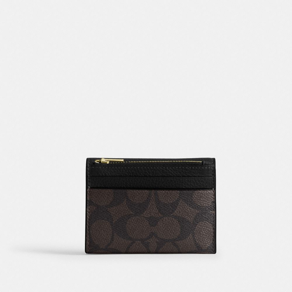 Card Holder Wallet In Signature Canvas