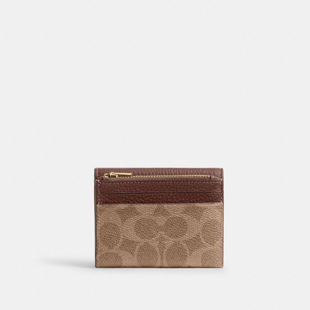 Card Holder Wallet In Signature Canvas