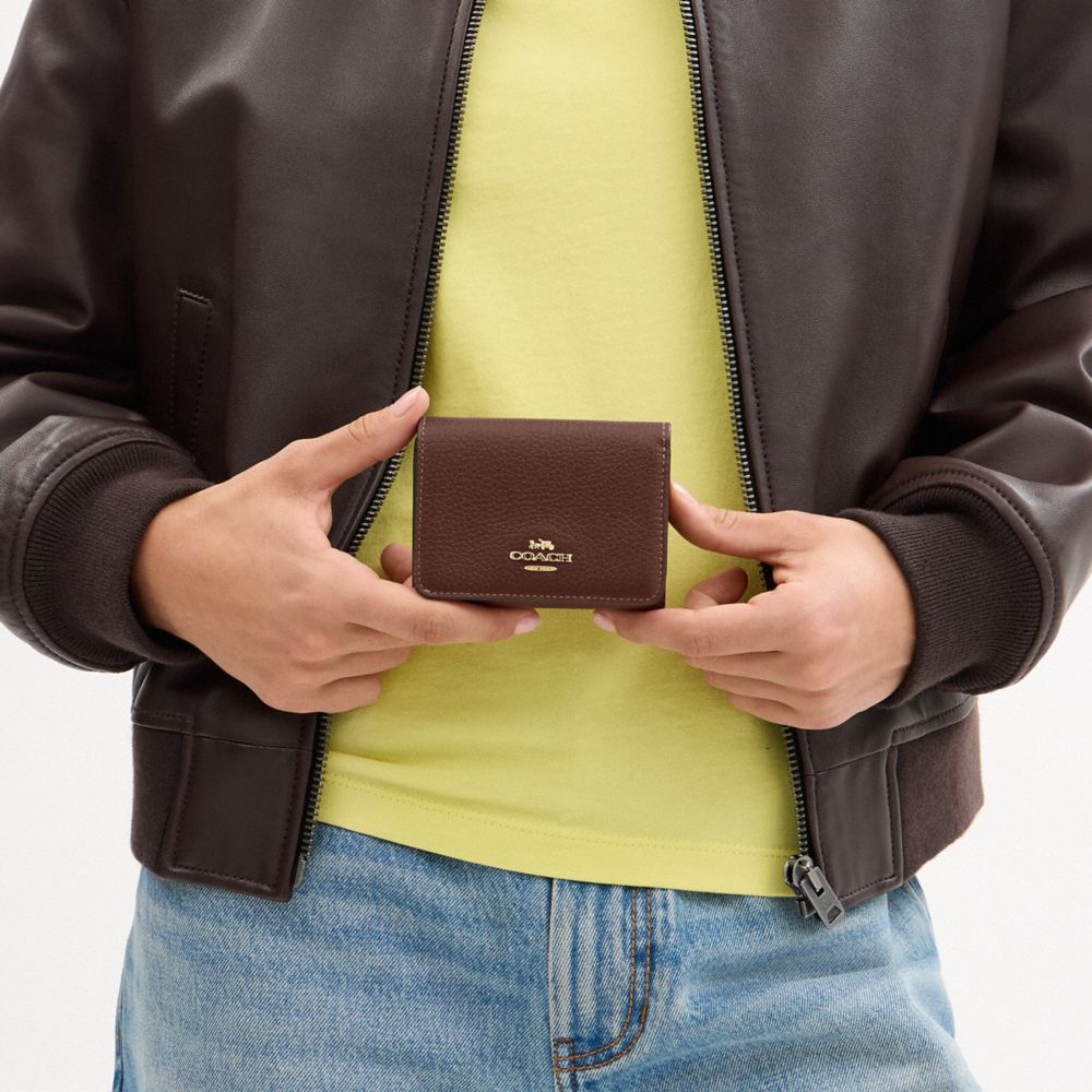 Card Holder Wallet In Signature Canvas