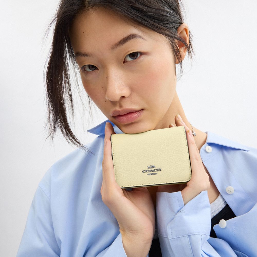 Card Holder Wallet In Signature Canvas