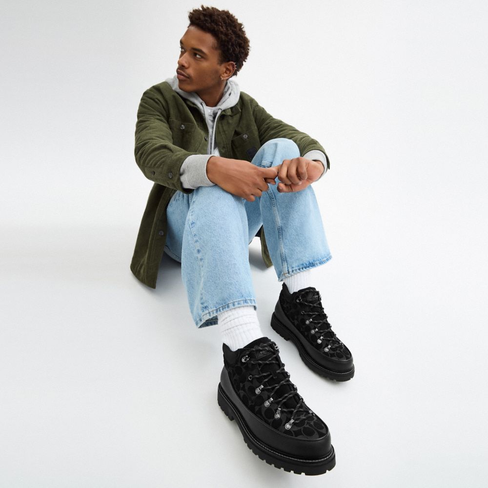 Bradley Hiker In Signature Suede