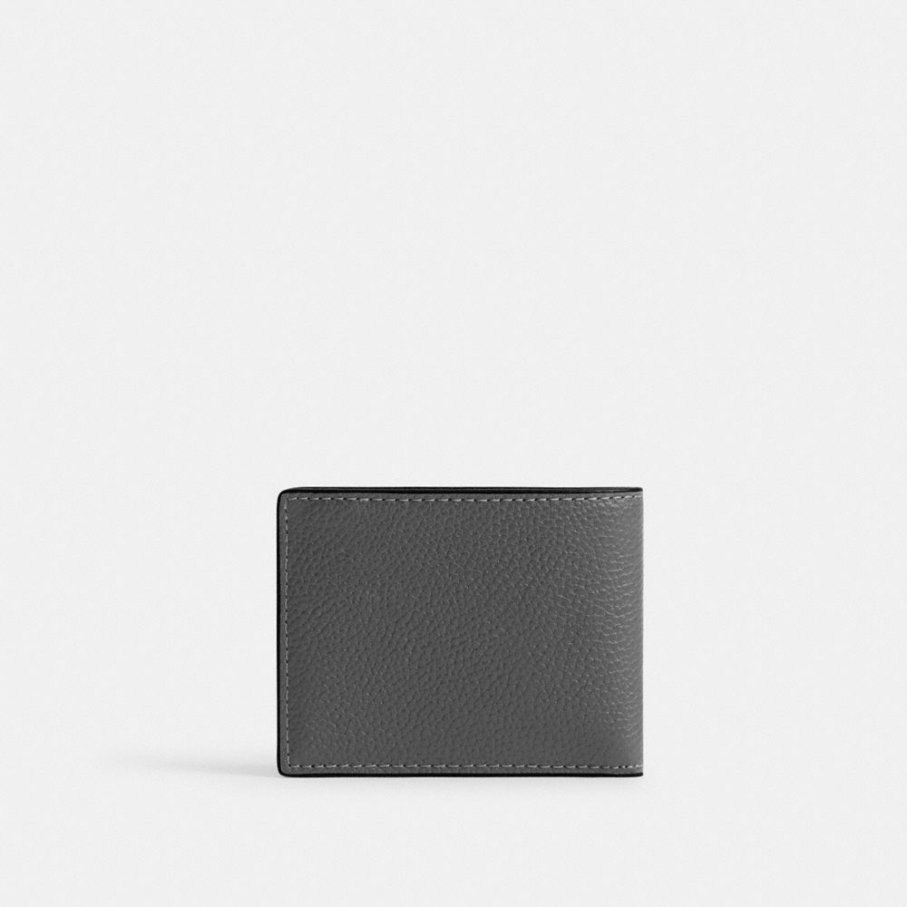 Slim Billfold Wallet With Coach Graphic