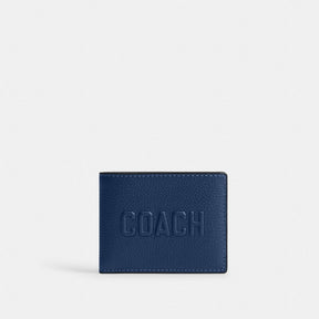Slim Billfold Wallet With Coach Graphic