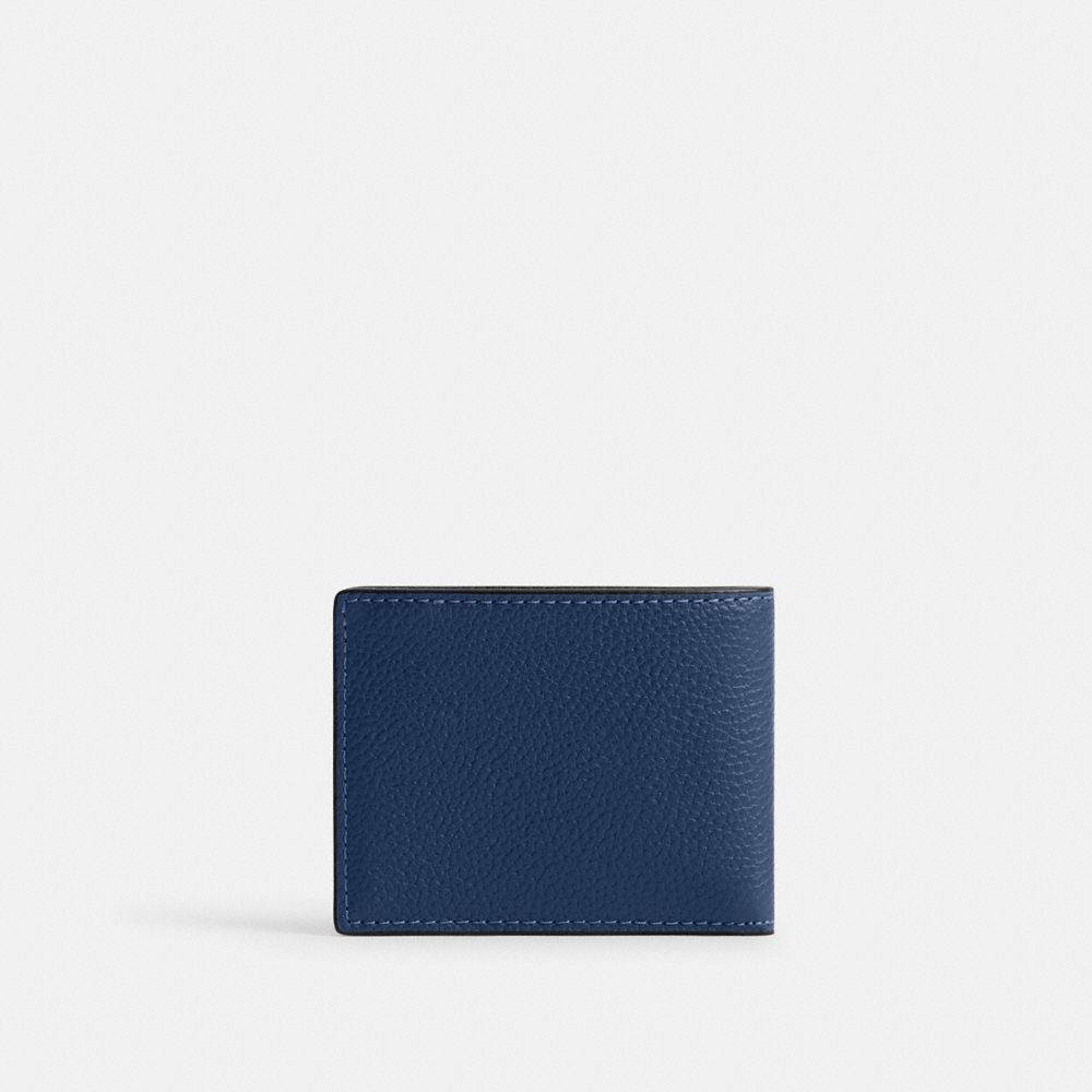 Slim Billfold Wallet With Coach Graphic