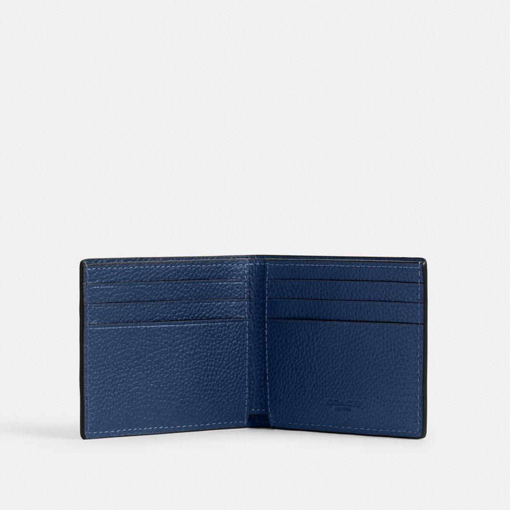 Slim Billfold Wallet With Coach Graphic