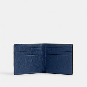 Slim Billfold Wallet With Coach Graphic