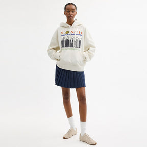 Relaxed Collage Hoodie In Organic Cotton