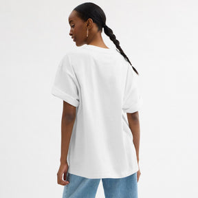 Collage Relaxed T Shirt In Organic Cotton