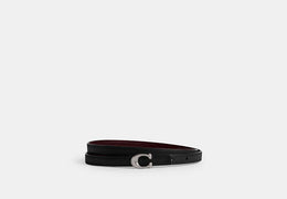 Sculpted Signature Buckle Reversible Belt, 13 Mm