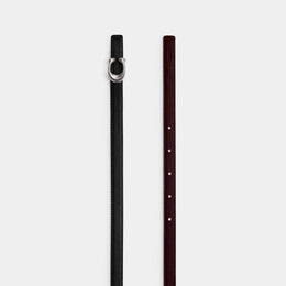 Sculpted Signature Buckle Reversible Belt, 13 Mm