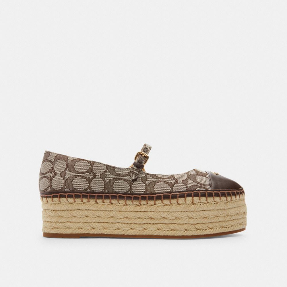 Carmela Espadrille In Signature Jacquard