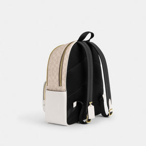Large Court Backpack In Signature Canvas
