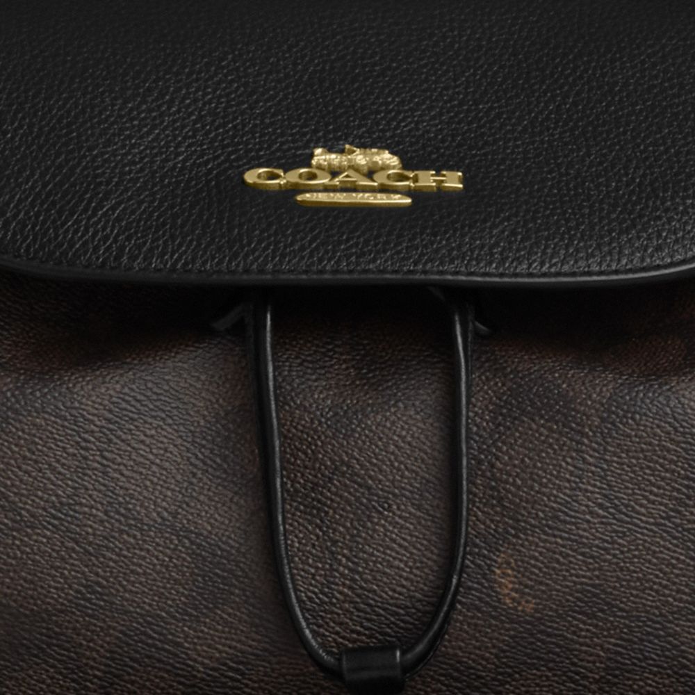 Baby Backpack In Signature Canvas