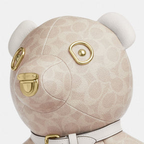 Collectible Bear In Signature Canvas