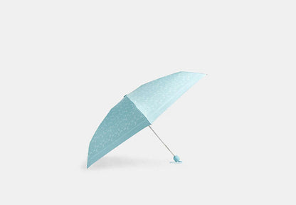 Uv Protection Mini Umbrella In Signature Print