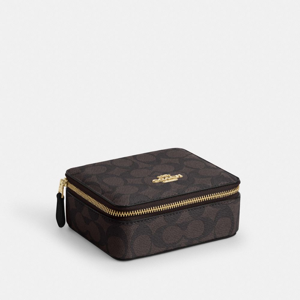 Large Jewelry Box In Signature Canvas
