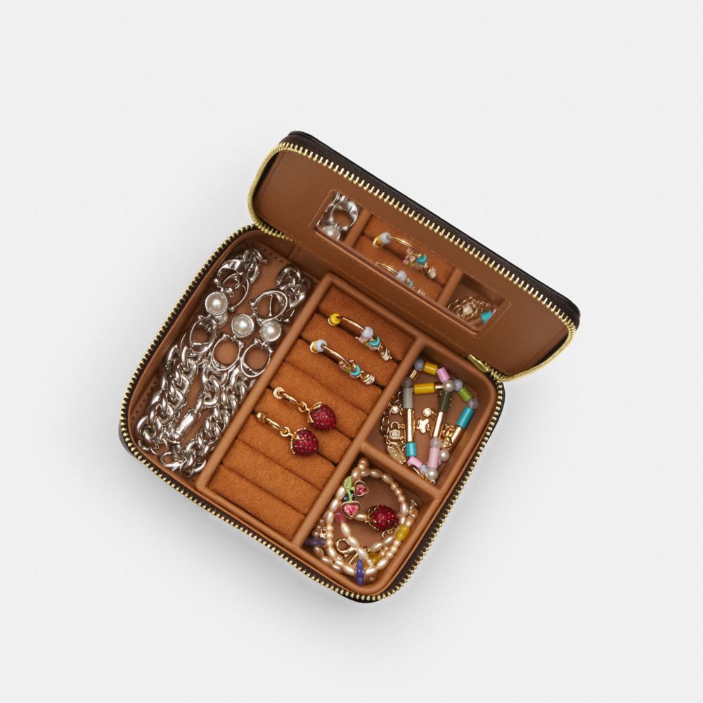 Large Jewelry Box In Signature Canvas