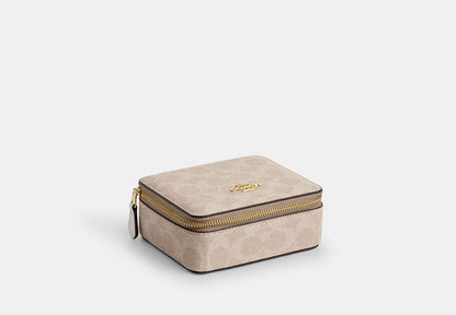 Large Jewelry Box In Signature Canvas