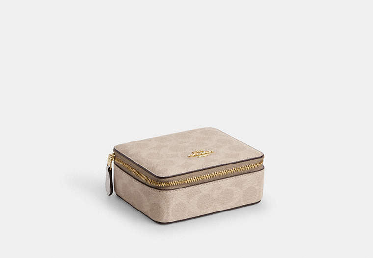 Large Jewelry Box In Signature Canvas