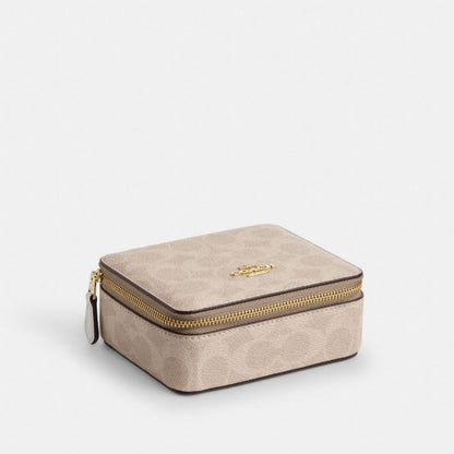 Large Jewelry Box In Signature Canvas