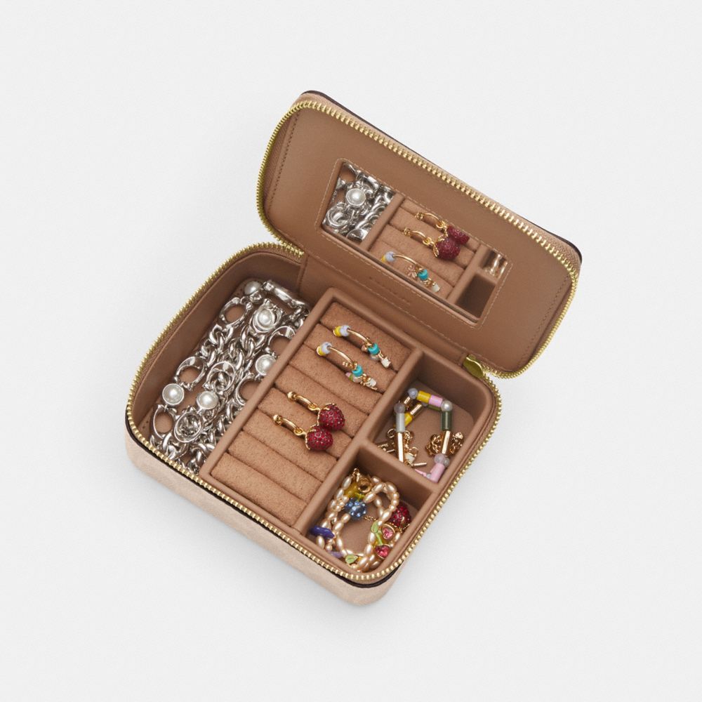 Large Jewelry Box In Signature Canvas
