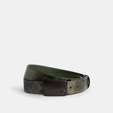 Signature Plaque Buckle Cut To Size Reversible Belt With Signature Camo Print, 38 Mm
