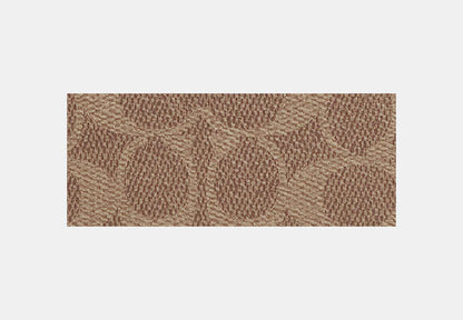 Large Corner Zip Wristlet In Signature Canvas