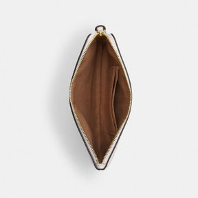 Large Corner Zip Wristlet In Signature Canvas