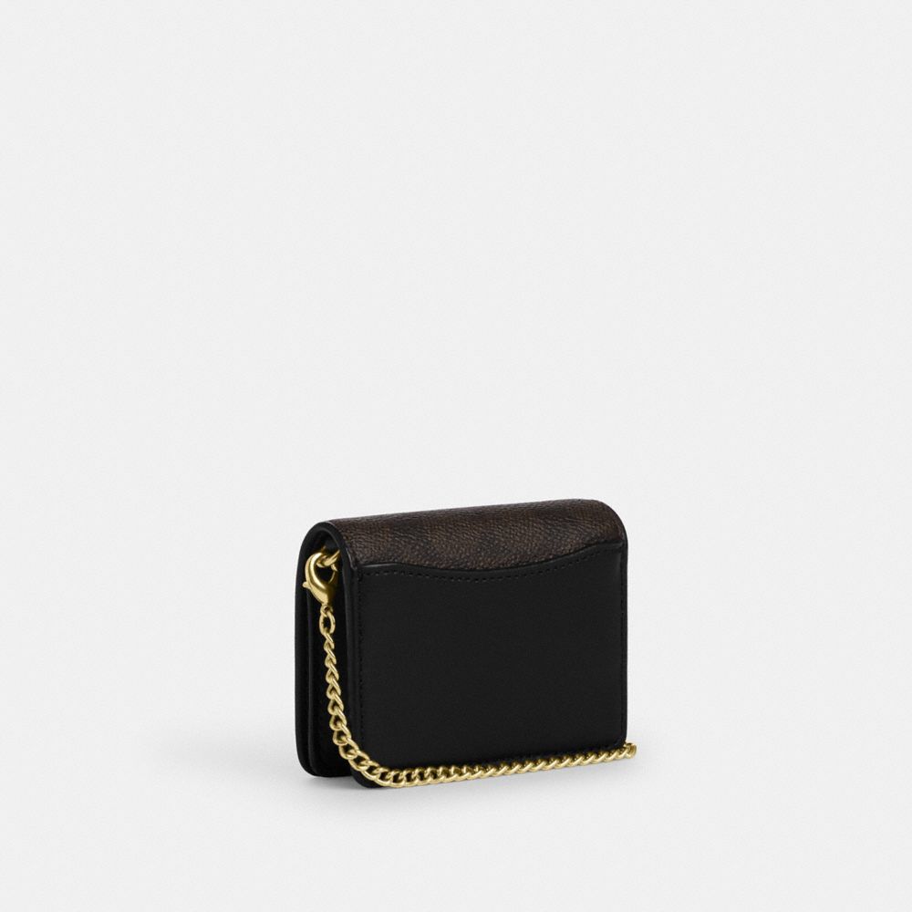 Mini Wallet On A Chain In Signature Canvas
