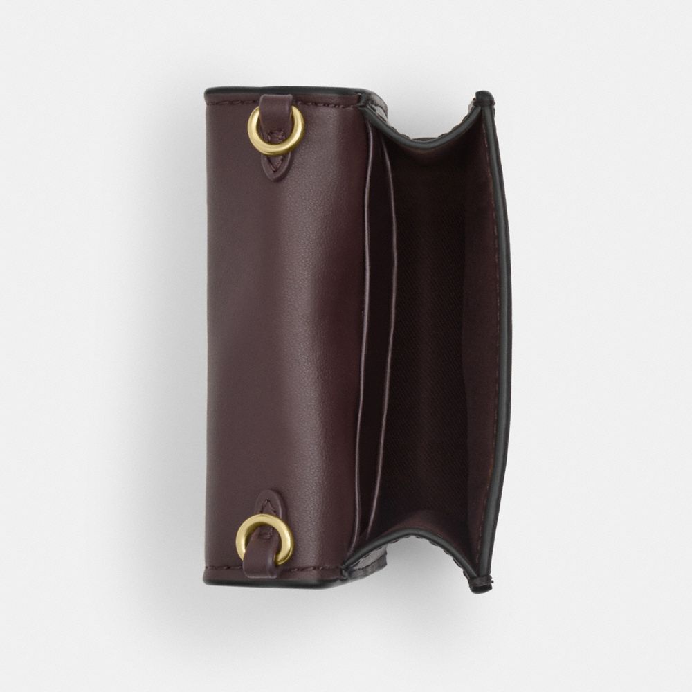 Mini Wallet On A Chain In Signature Canvas