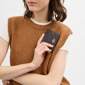 Mini Wallet On A Chain In Signature Canvas