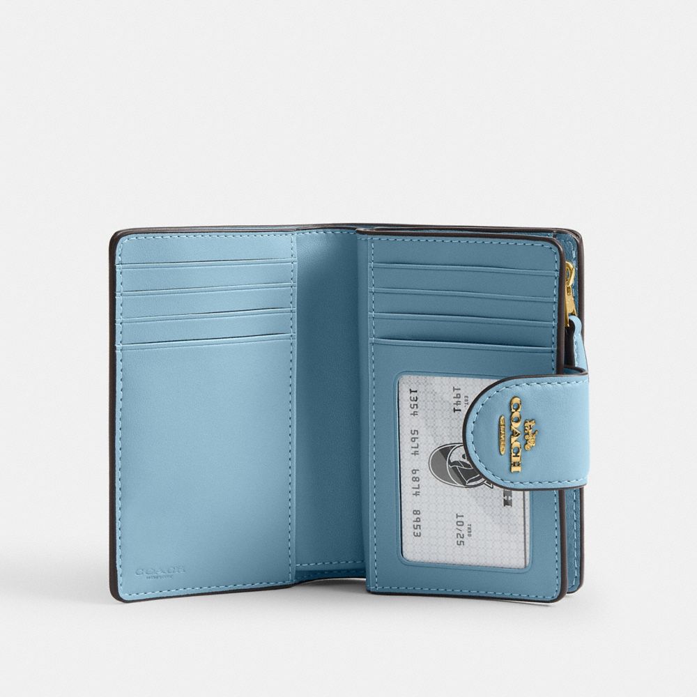 Medium Corner Zip Wallet In Loved Leather