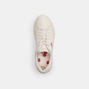 High Line Sneaker With Cherry Print