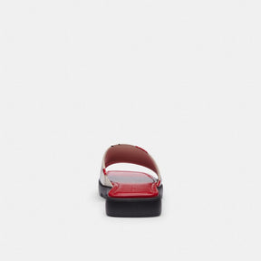 Florence Sandal With Cherry Print