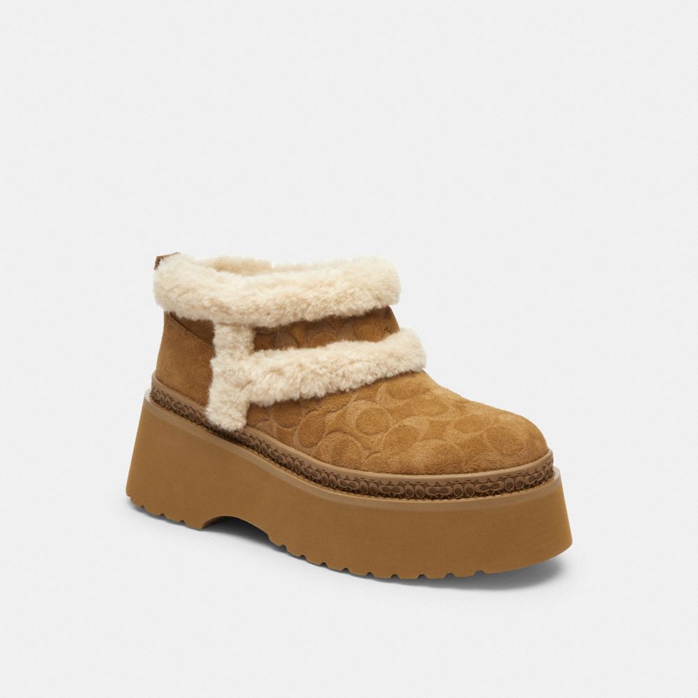Christina Bootie In Signature Suede