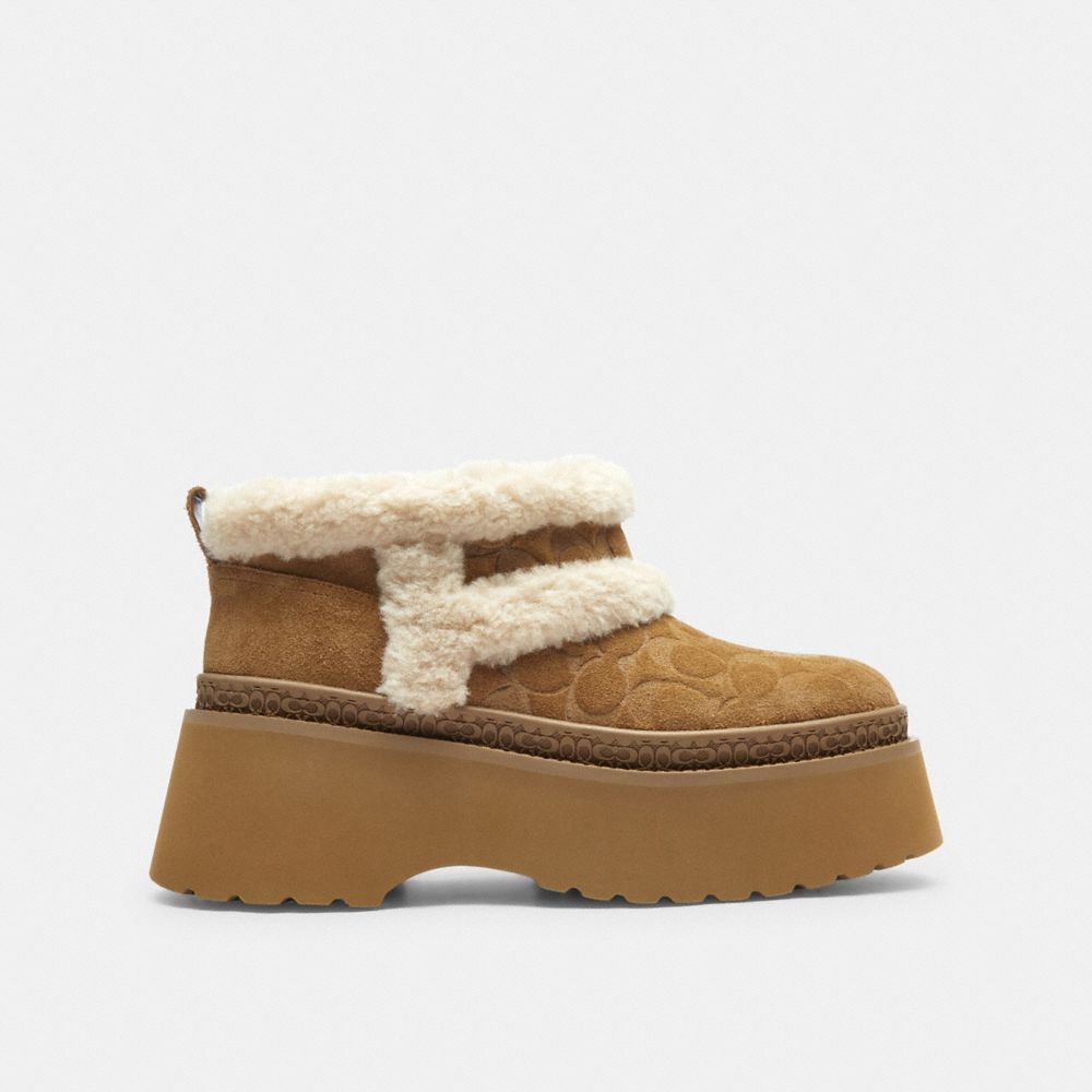 Christina Bootie In Signature Suede