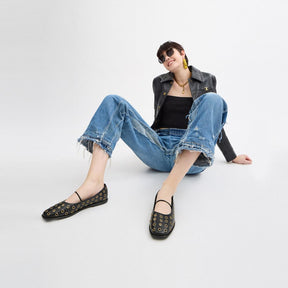 Emilia Mary Jane With Grommets