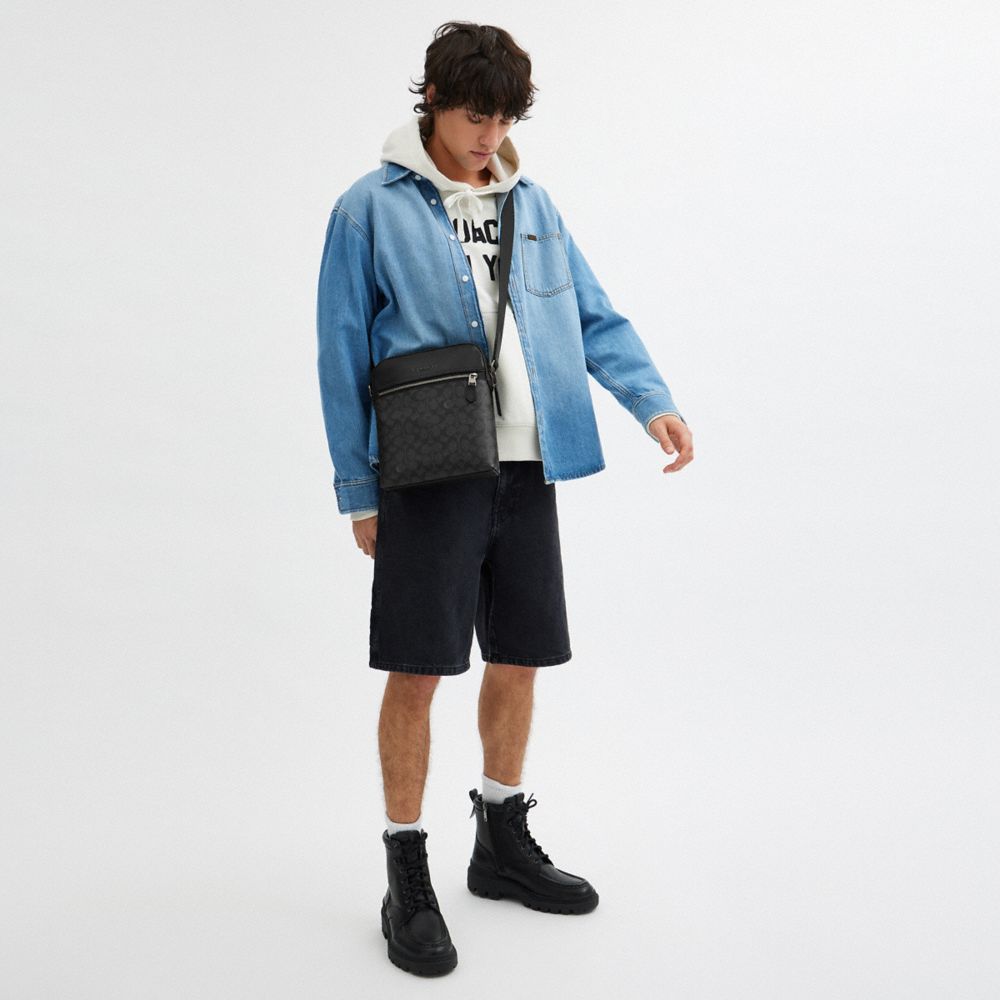 Houston Flight Bag In Signature Canvas